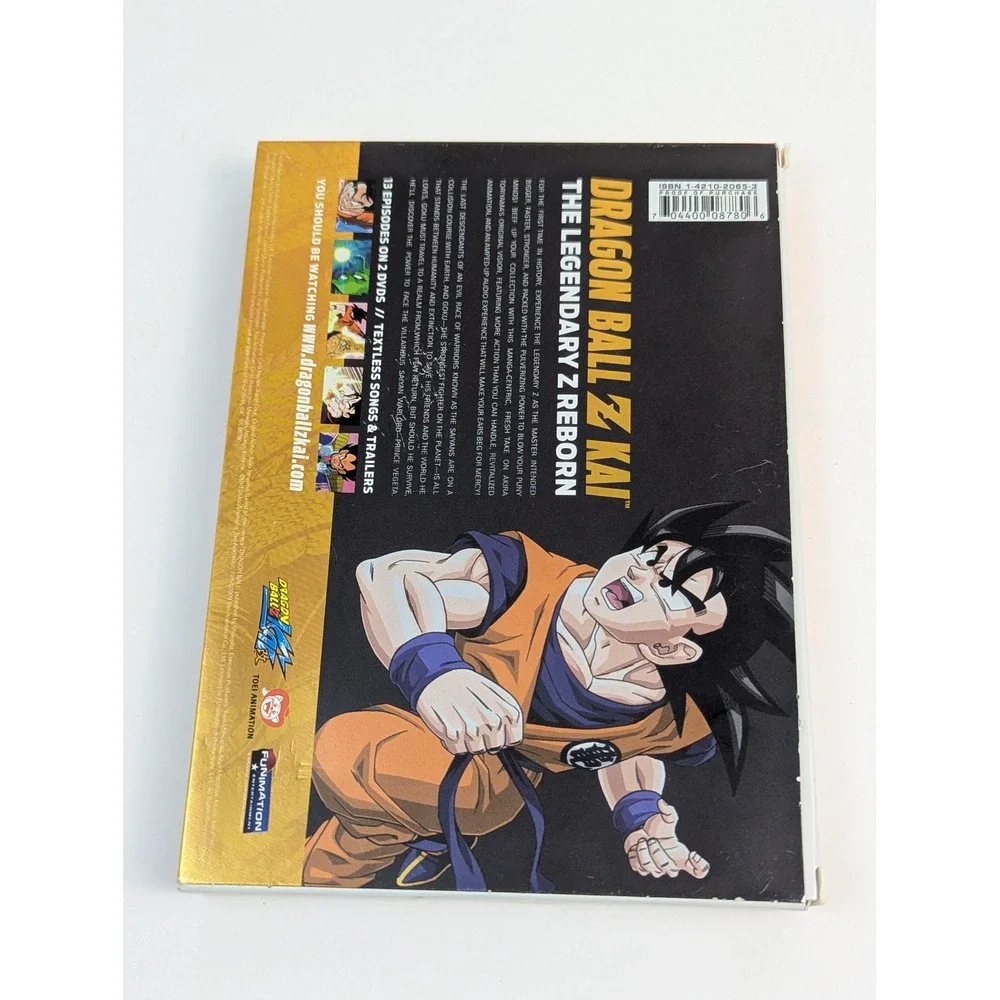 Dragon Ball Z Kai Part One The Legendary Z Reborn‎ Anime DVD Set Funimation - Picture 2 of 6